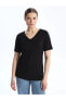 Фото #2 товара Топ LC WAIKIKI Classic V Neck Tee