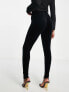 Commando velvet perfect control leggings in black