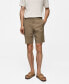 ფოტო #1 პროდუქტის Men's Slim-Fit Bermuda Shorts