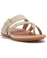 Фото #1 товара Women's Gracie Buckle Leather Strappy Toe-Post Sandals
