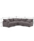 Фото #18 товара Rhyder 5-Pc. Fabric Sectional Sofa with Armless Chair, Created for Macy's