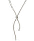 Lucky Brand silver-Tone Chain Lariat Necklace, 20" + 3" extender