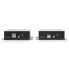 Lindy 300m Fibre Optic HDMI 18G & USB KVM Extender - Transmitter & receiver - Wired - 300 m - 3840 x 2160 pixels - Black - Metal