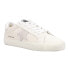 Фото #2 товара Vintage Havana Flair Checkered Lace Up Womens Beige, Off White, White Sneakers