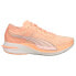 Фото #1 товара Puma Deviate Nitro Wildwash Running Womens Orange Sneakers Athletic Shoes 37622