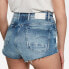 Фото #3 товара G-STAR Kafey Ultra Hot Raw Edge High waist denim shorts