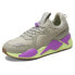 Фото #2 товара Puma Ron Funches X RsX Lace Up Mens Beige Sneakers Casual Shoes 38916001