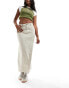 Фото #1 товара Cotton On ryder utility maxi skirt in stone