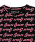 ფოტო #1 პროდუქტის Big Girl All Over Print Short Sleeve T-Shirt