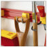 Фото #6 товара WOLF-Garten UM-M - Wall-mounted - 4 hook(s) - Red,Yellow - 800 mm