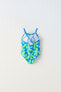 2-6 years / floral print swimsuit