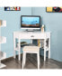 Фото #4 товара Corner Computer Desk Laptop Writing Table Wood Workstation