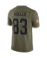 Men's Darren Waller Olive Las Vegas Raiders 2022 Salute To Service Limited Jersey