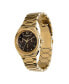 ფოტო #3 პროდუქტის Women's Luster Gold-Tone Stainless Steel Watch 36mm