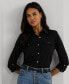 ფოტო #1 პროდუქტის Women's Roll-Tab Sleeve Shirt