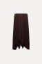 PLEATED MIDI SKIRT