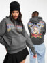 Фото #1 товара ASOS DESIGN unisex oversized license hoodie in charcoal with Guns N' Roses graphics