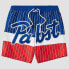 Фото #1 товара Men's Pabst Blue Ribbon 8.5" Broad Swim Shorts - White S