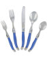 Фото #1 товара Laguiole 20-Piece French Blue Flatware Set, Service for 4