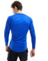 Фото #8 товара Nike Pro Training tight long sleeve tight top in royal blue