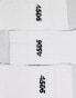 ASOS 4505 Icon 3 pack anti bacterial crew sport socks in white