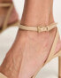 Фото #6 товара Stradivarius heeled sandals in beige