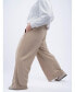 Plus Size Wide Leg Pant with Pintuck