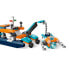 LEGO Underwater Exploration Boat Construction Game