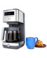 Glass Carafe Programmable Drip Coffee Maker