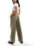 Фото #9 товара Vero Moda Petite straight leg tailored trouser in beige