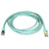 Фото #1 товара Жесткий сетевой кабель UTP кат. 6 Startech 6ASPAT2MAQ 2 m Синий бирюзовый