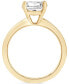 ფოტო #2 პროდუქტის Certified Lab Grown Diamond Princess-Cut Solitaire Engagement Ring (5 ct. t.w.) in 14k Gold
