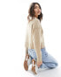 Фото #8 товара Vero Moda seam detail jumper in beige