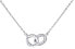 Silver necklace with pendant JJJN0686