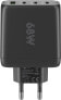 Wentronic Goobay USB-C PD Multiport-Schnellladegerät 68 W schwarz 64819