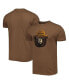 Фото #1 товара Men's and Women's Brown Smokey the Bear Brass Tacks T-shirt