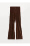 Фото #1 товара Тайтсы LC Waikiki Velvet Belted Düz Pants