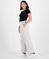 ფოტო #4 პროდუქტის Petite High Rise Wide-Leg Cargo Pants