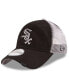 ფოტო #1 პროდუქტის Men's Black Chicago White Sox Team Rustic 9TWENTY Adjustable Hat