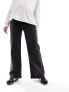 Фото #1 товара Cotton:On Maternity stretch wide leg jeans in black denim
