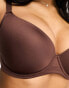 ASOS DESIGN Fuller Bust moulded t-shirt bra in brown Коричневый, EU 65 F - фото #4