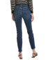 Фото #2 товара 7 For All Mankind Gwenevere Squiggle Cambridge Skinny Leg Jean Women's Blue 25