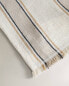 Фото #4 товара Multipurpose striped throw