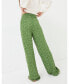 ფოტო #2 პროდუქტის Women's Leila Geo Marks Palazzo Trousers