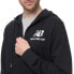 Фото #6 товара NEW BALANCE Essentials Stacked full zip sweatshirt