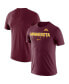 Фото #2 товара Men's Maroon Minnesota Golden Gophers Team Hockey Legend Performance T-shirt