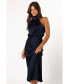 ფოტო #1 პროდუქტის Women's Anabelle Halter Neck Midi Dress