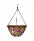 Фото #1 товара 141424 Hanging Basket w Fabric Coco Liner, 14in