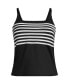 ფოტო #3 პროდუქტის Plus Size Square Neck Tankini Swimsuit Top