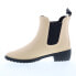 Фото #3 товара Emu Australia Grayson Rainboot W12402 Womens Beige Ankle & Booties Boots